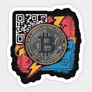 CRYPTO BTC Sticker